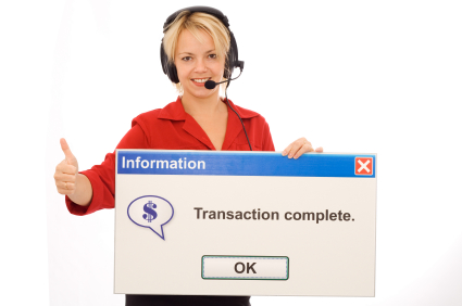 Online transaction